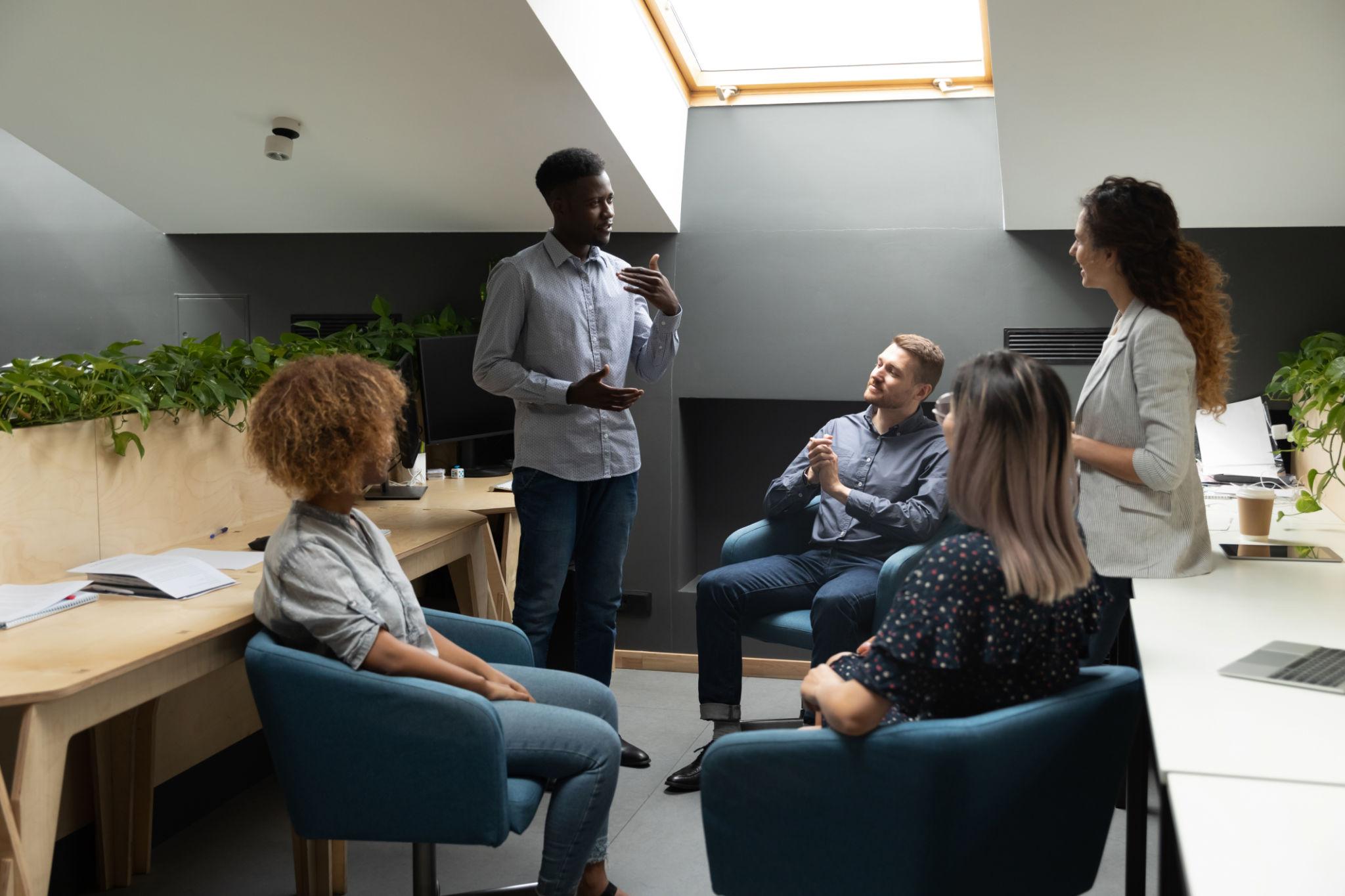 Briefing about AI training for commerce and industries in Ghana
